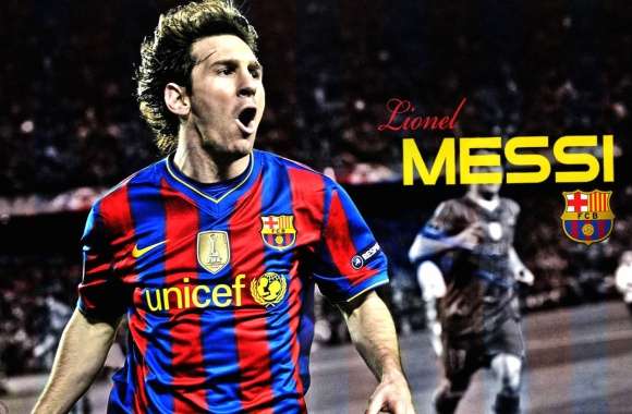 Lionel Messi Barcelona Celebration