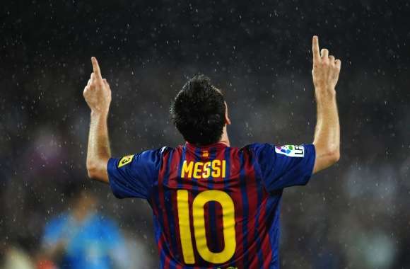 Lionel Messi Celebrating - HD Sports Wallpaper