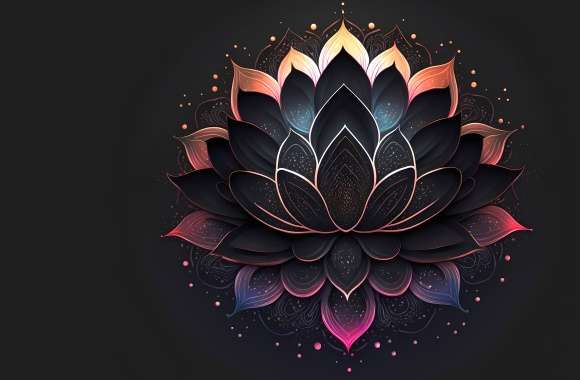 Lotus Flowers Artistic Minimalist 8k Ultra