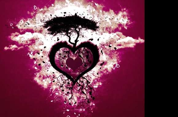 Love Tree Heart - Artistic