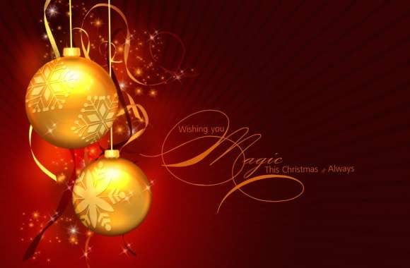 Magical Christmas Ornaments wallpapers hd quality