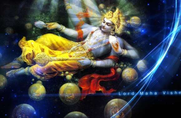 Maha Vishnu Divine Serenity