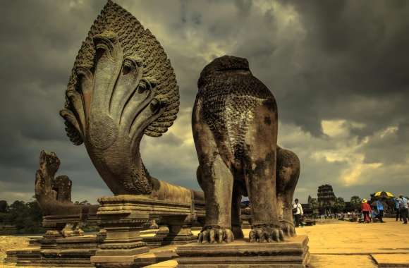 Majestic Angkor Wat of Timeless Religious Heritage