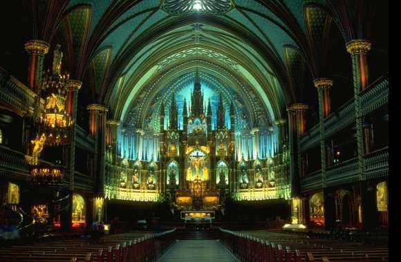 Majestic Cathedral of Sacred Architecture