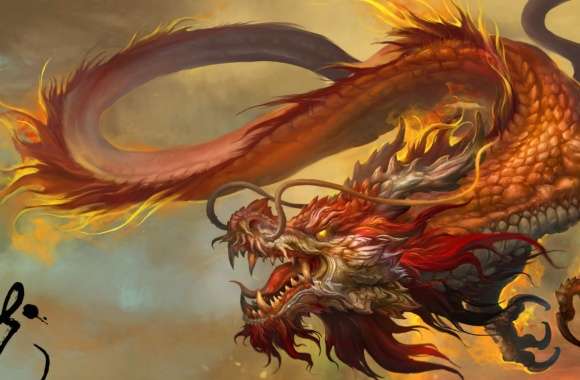 Majestic Chinese Dragon Fantasy - wallpapers hd quality