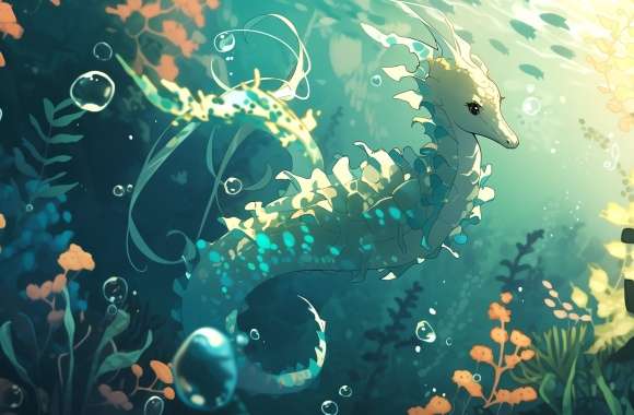 Majestic Seahorse – Ocean Dreams wallpapers hd quality