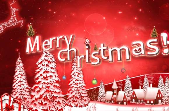 Merry Christmas Holiday Magic wallpapers hd quality