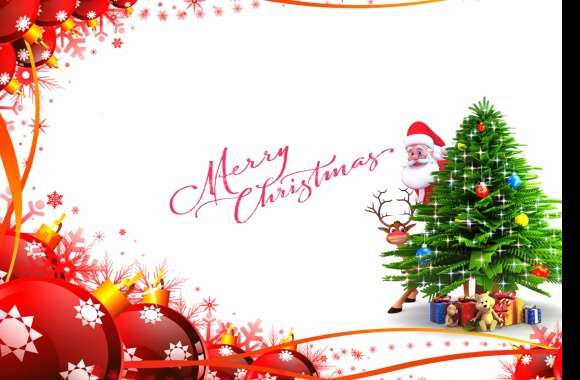 Merry Christmas Santa Christmas Ornaments Christmas Tree Holiday Christmas