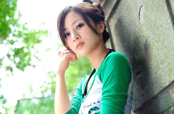 Mikako Zhang Kaijie in Green