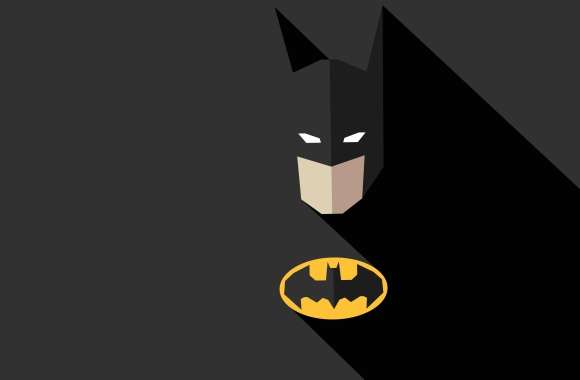 Minimalist Comic Batman