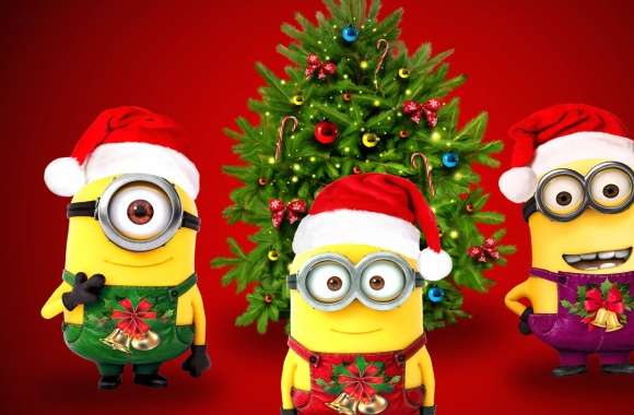 Minions Christmas Tree Holiday Christmas