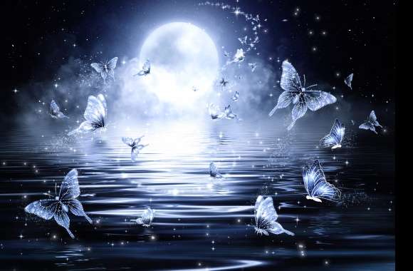 Moonlit Butterfly Dreams