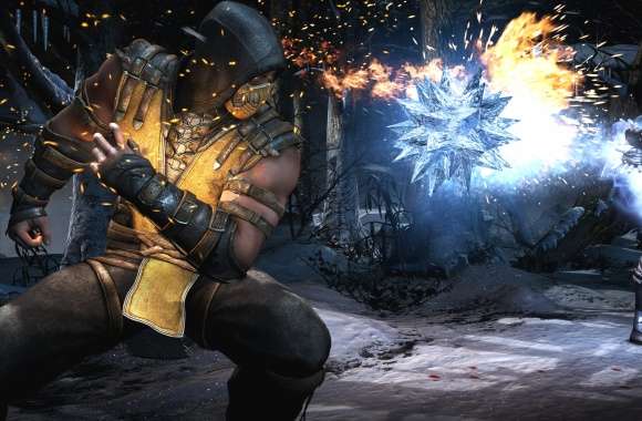 Mortal Kombat X Scorpion vs Sub-Zero wallpapers hd quality