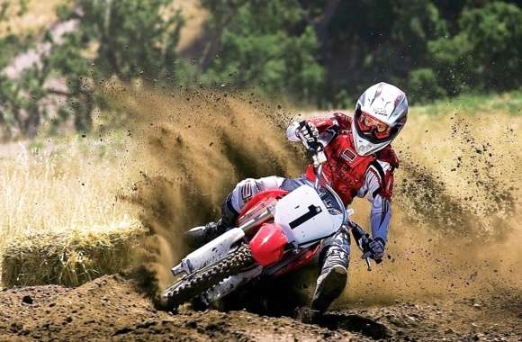 Motocross Thrill - HD Sports Wallpaper