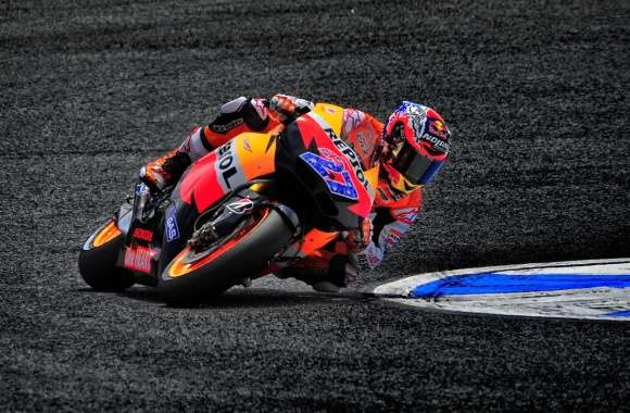 MotoGP Thrill - HD Sports Wallpaper