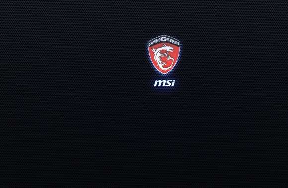 MSI Logo Cool Dark wallpapers hd quality