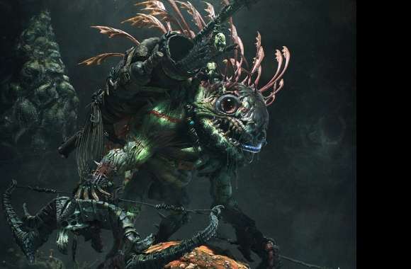 Murloc (World Of Warcraft) Warrior Fantasy Creature Dark Video Game World Of Warcraft Fantasy Warrior Wallpaper wallpapers hd quality