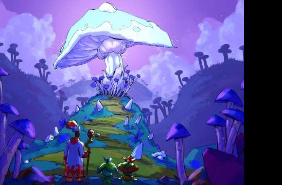 Mushroom Fantasy People wallpapers hd quality