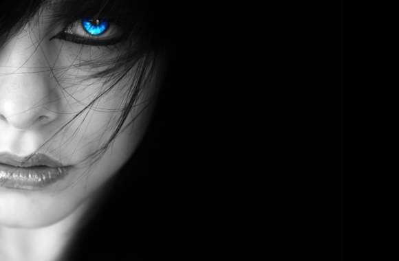 Mysterious Blue Eye wallpapers hd quality