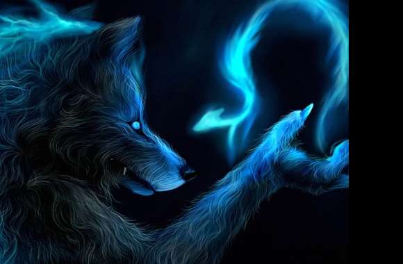 Mystic Dark Werewolf