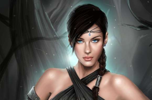 Mystic Enchantress - HD Fantasy Woman Wallpaper