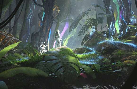 Mystic Sci-Fi Jungle wallpapers hd quality