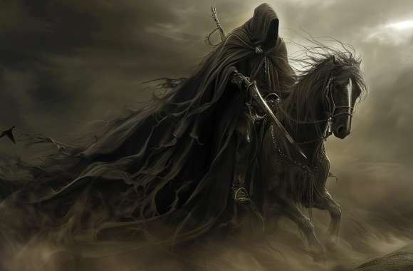 Nazgûl Rider - Lord of the Rings HD Fantasy Wallpaper