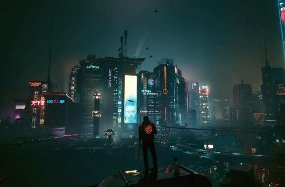 Night City (Cyberpunk 2077) Cyberpunk V (Cyberpunk 2077) Sci Fi Video Game Cyberpunk 2077