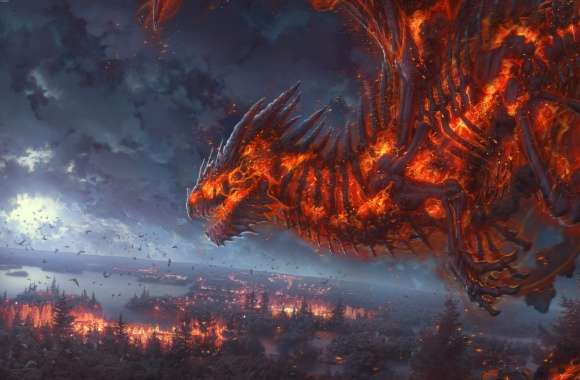 Nightfire Dragon Fantasy