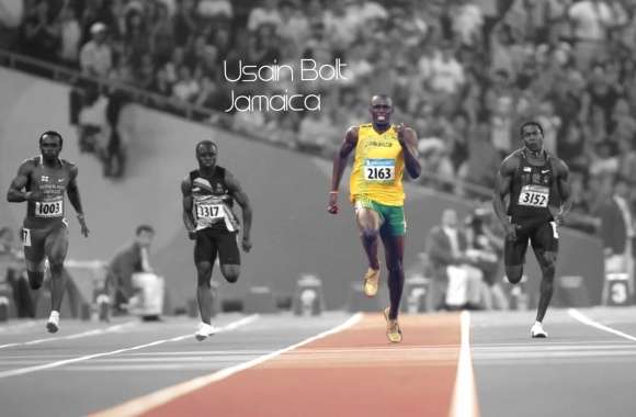 Olympic Sprint Usain Bolt wallpapers hd quality