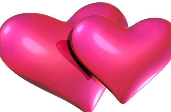 Pink Love Balloon Art -