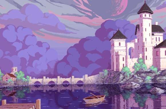 Pixel Art Castle