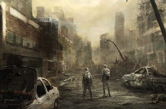 Post-Apocalyptic Odyssey A Sci-Fi wallpapers hd quality