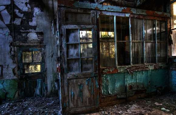 Post-Apocalyptic Sci-Fi A Glimpse into Ruins wallpapers hd quality