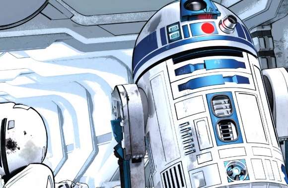 R2-D2 Comic Star Wars