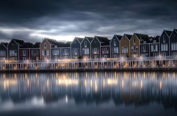 Rainbow houses Netherlands