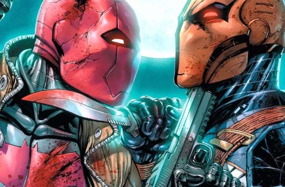 Red Hood vs Deathstroke Epic Comic Showdown