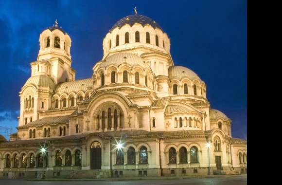 Religious Alexander Nevsky Cathedral, Sofia Wallpaper