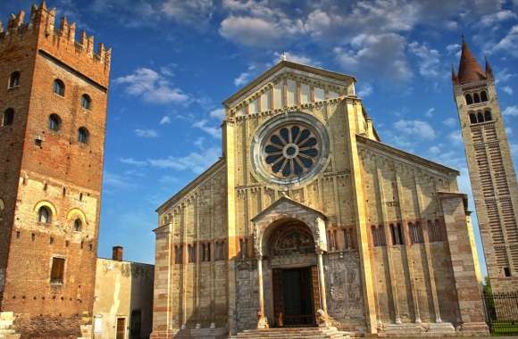 Religious Basilica Of San Zeno, Verona