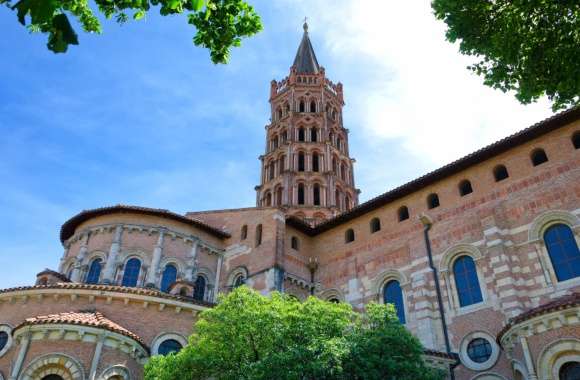 Religious Basilica Of St. Sernin, Toulouse