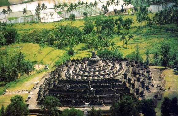 Religious Borobudur Wallpaper