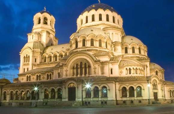 Religious Cathedral Sofia Bulgaria