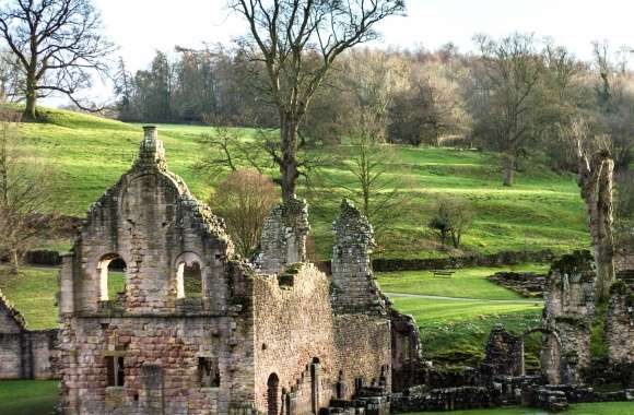 Religious Fountains Abbey wallpapers hd quality