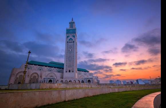 Religious Hassan II Mosque