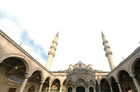 Religious Mosque Of The Valide Sultan