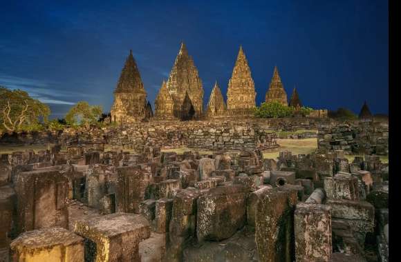 Religious Prambanan Temple