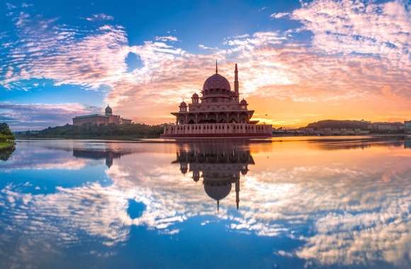 Religious Putra Mosque