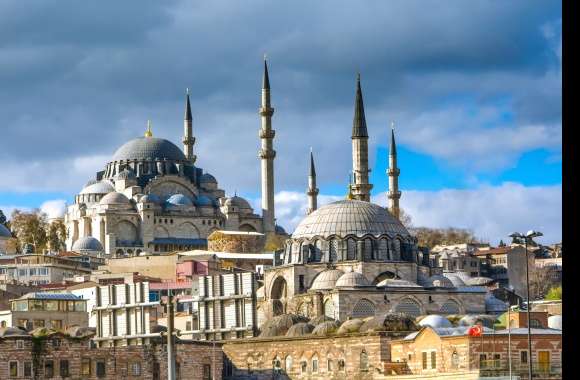 Religious Süleymaniye Mosque wallpapers hd quality