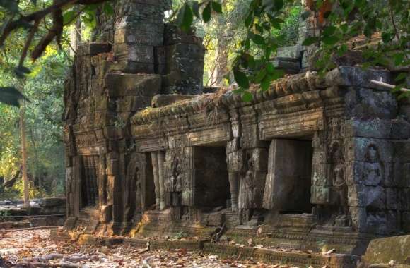 Religious Ta Prohm Wallpaper