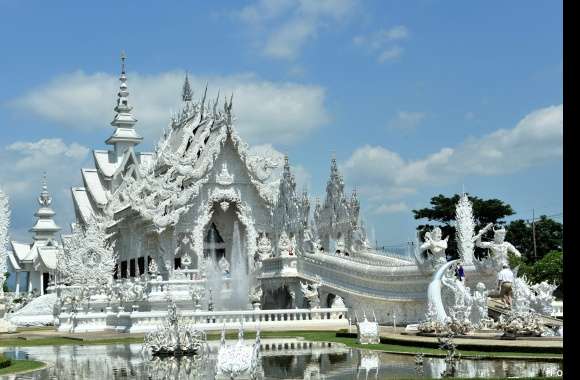 Religious Wat Rong Khun